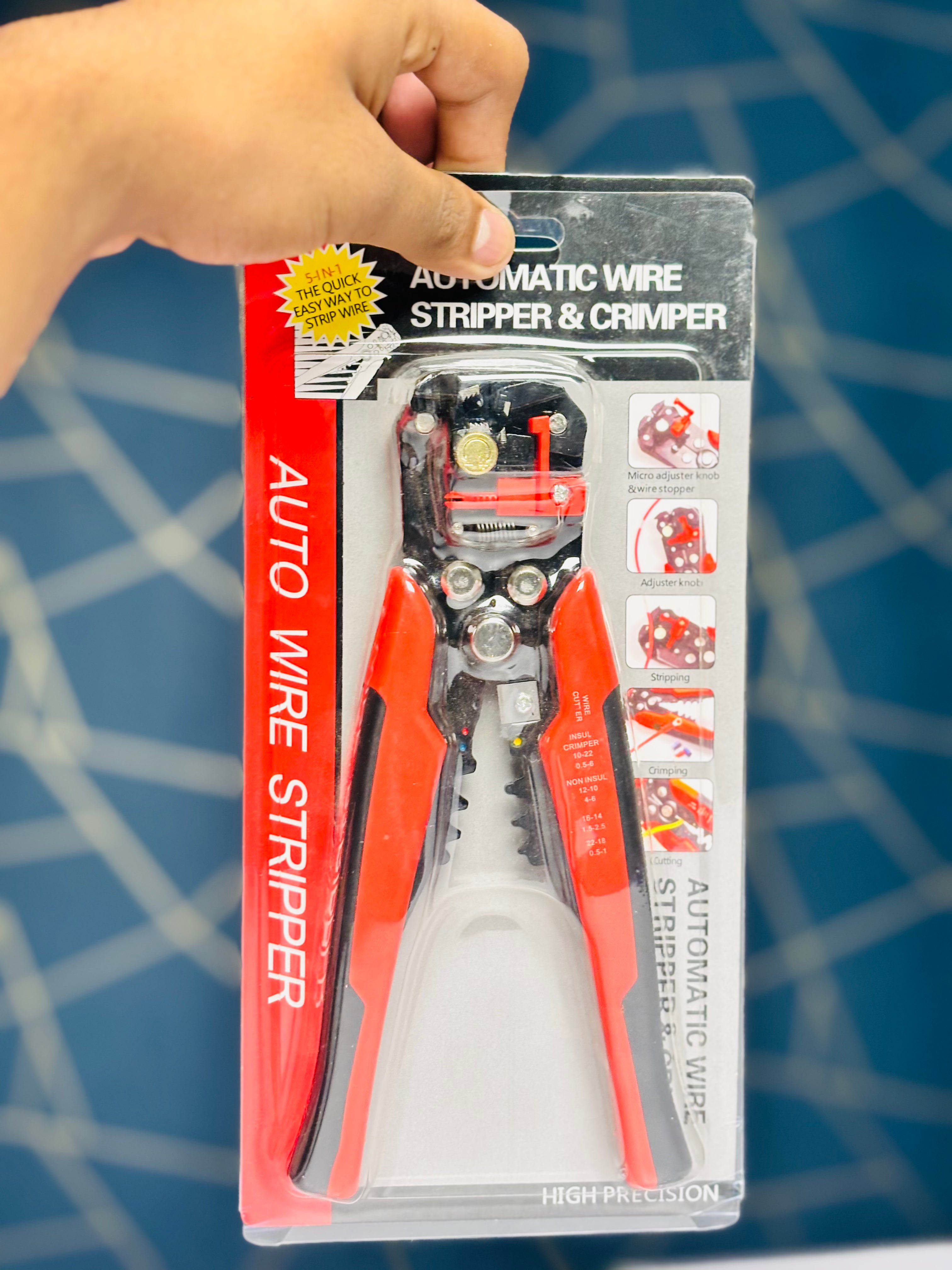 Automatic Wire Stripper And Crimper