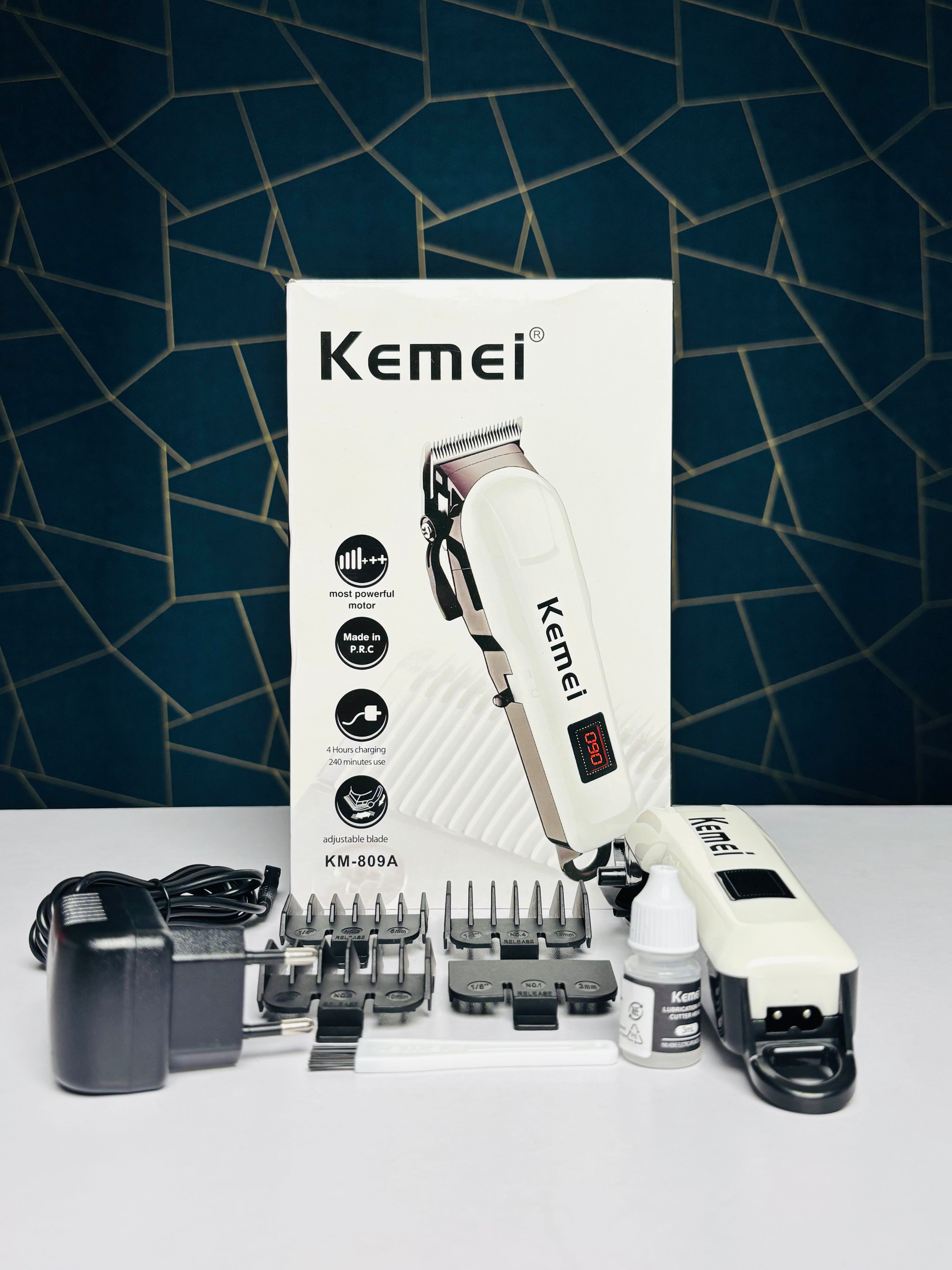 Kemei KM-809A Hair Clipper And Trimmer
