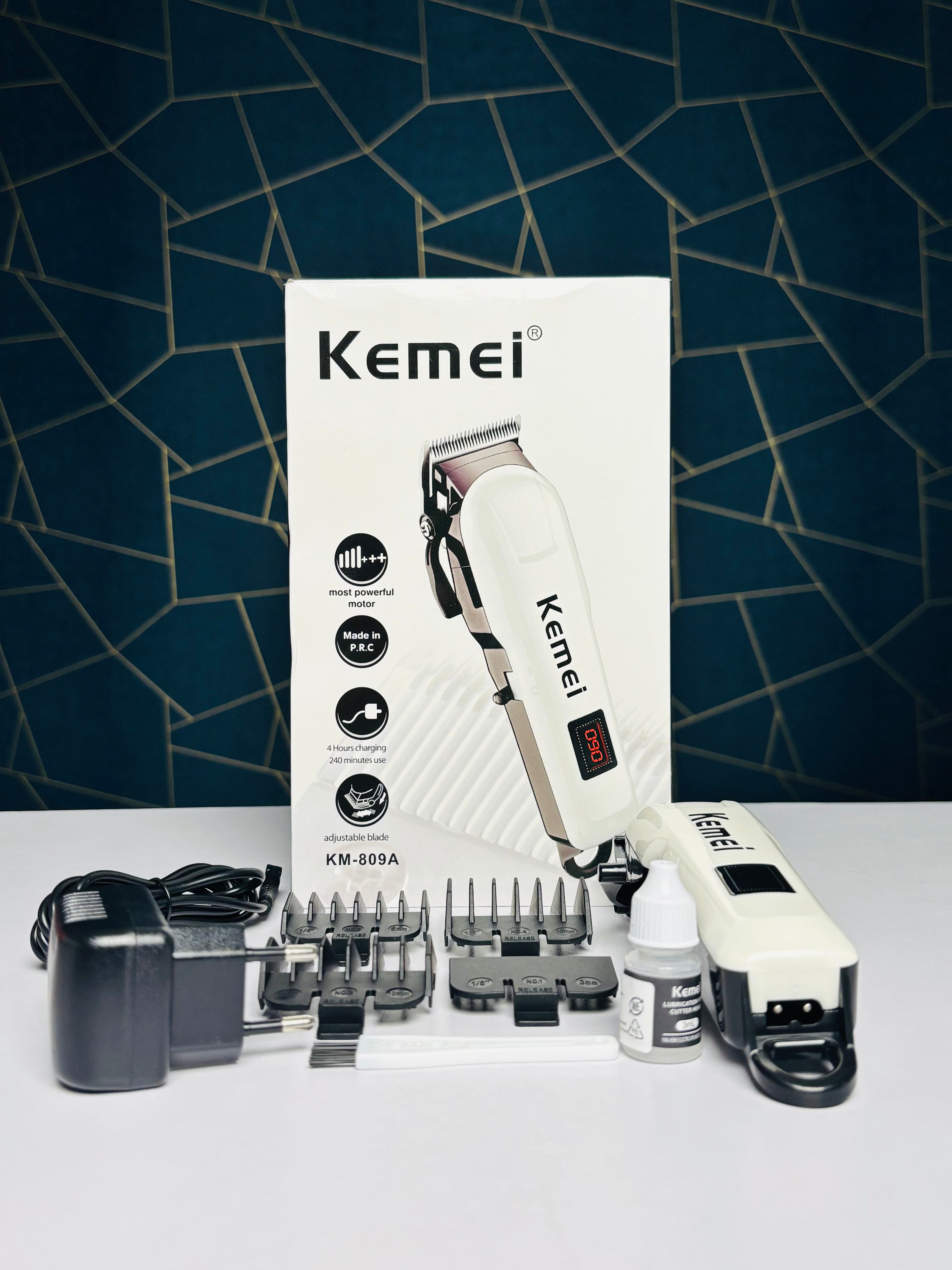 Kemei KM-809A Hair Clipper And Trimmer