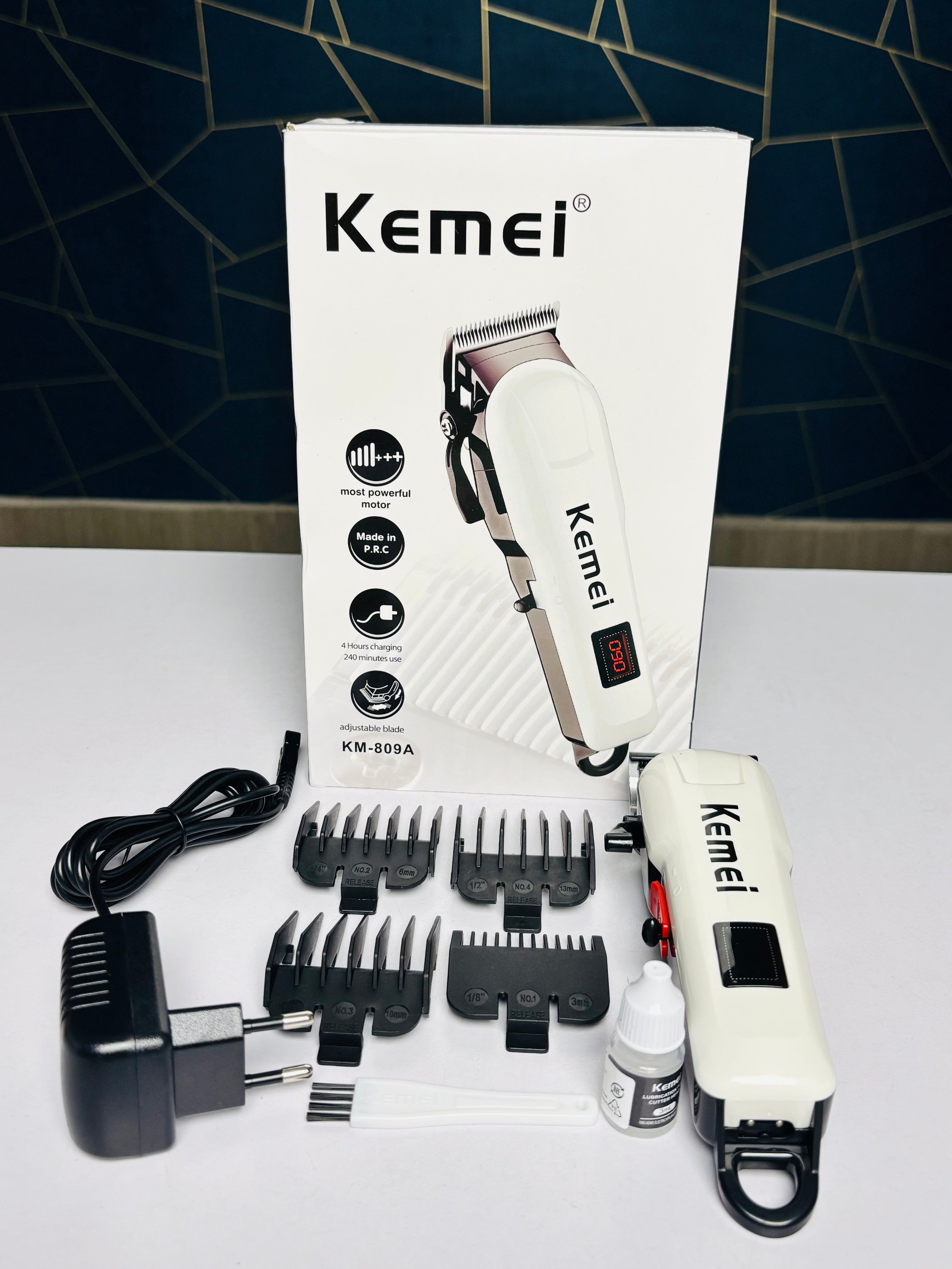 Kemei KM-809A Hair Clipper And Trimmer