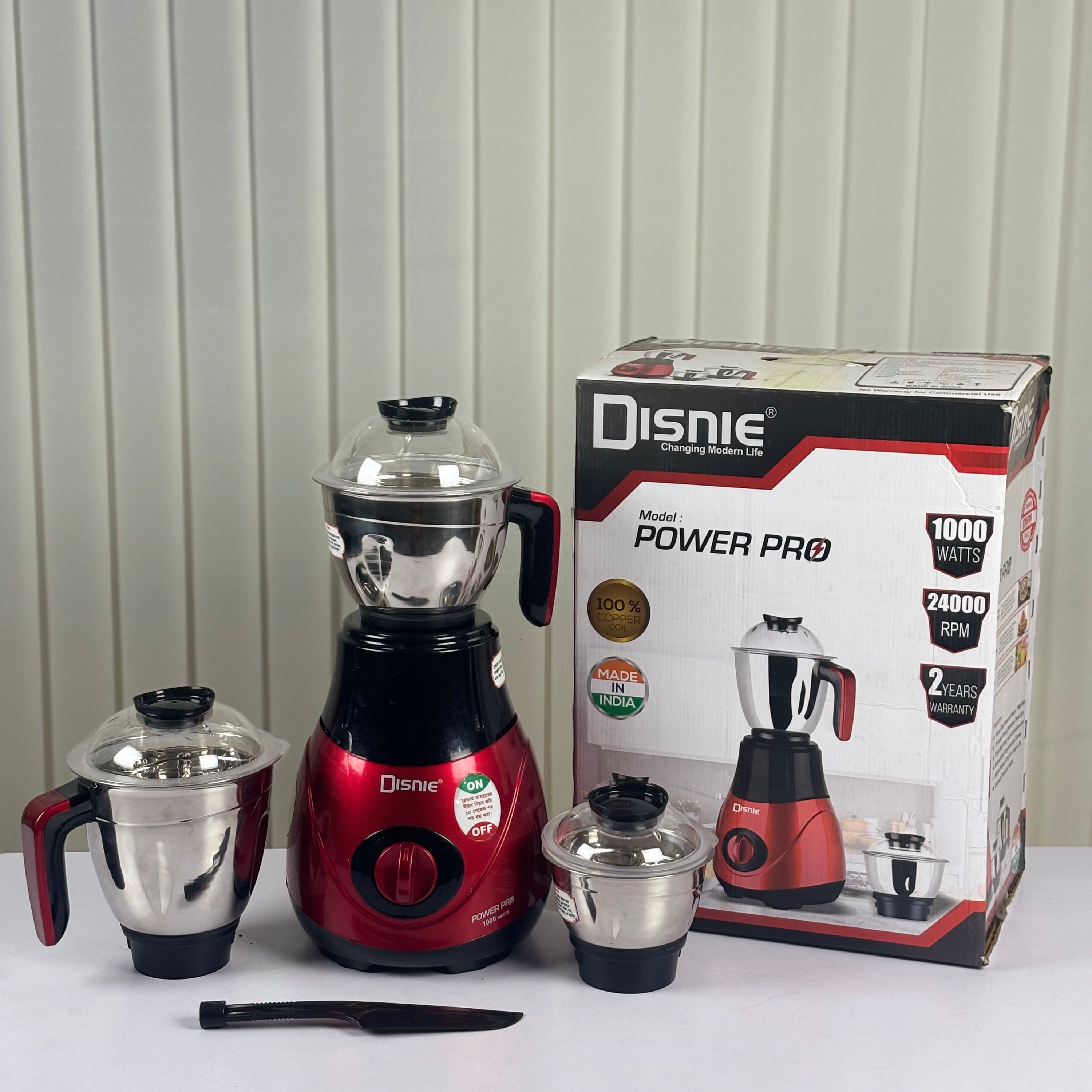 Disnie Power Pro Mixer Grinder 1000W