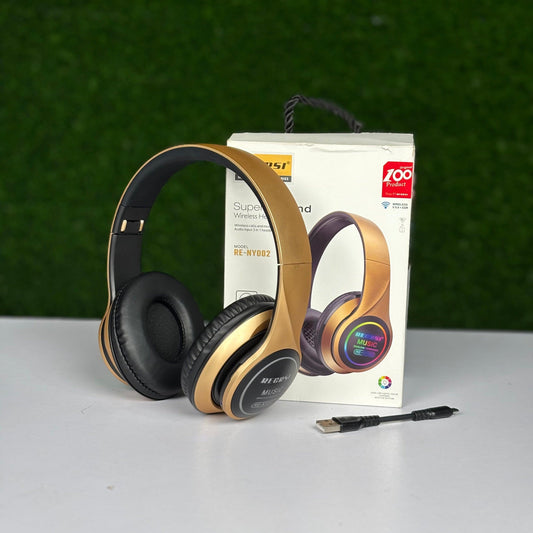 Regrsi RE-NY002 Wireless Headphone with RGB Light