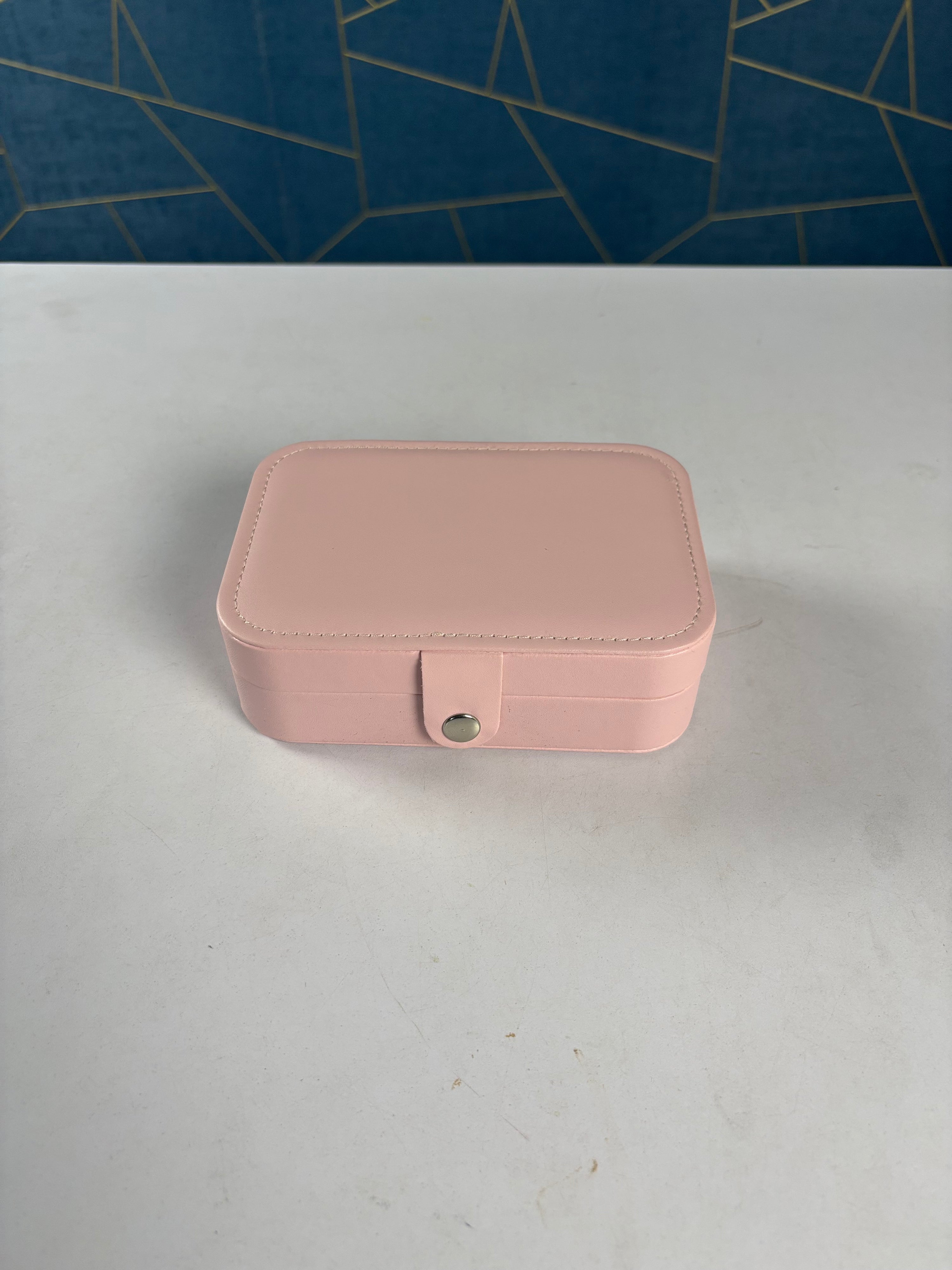 Portable Leather Jewelry Box