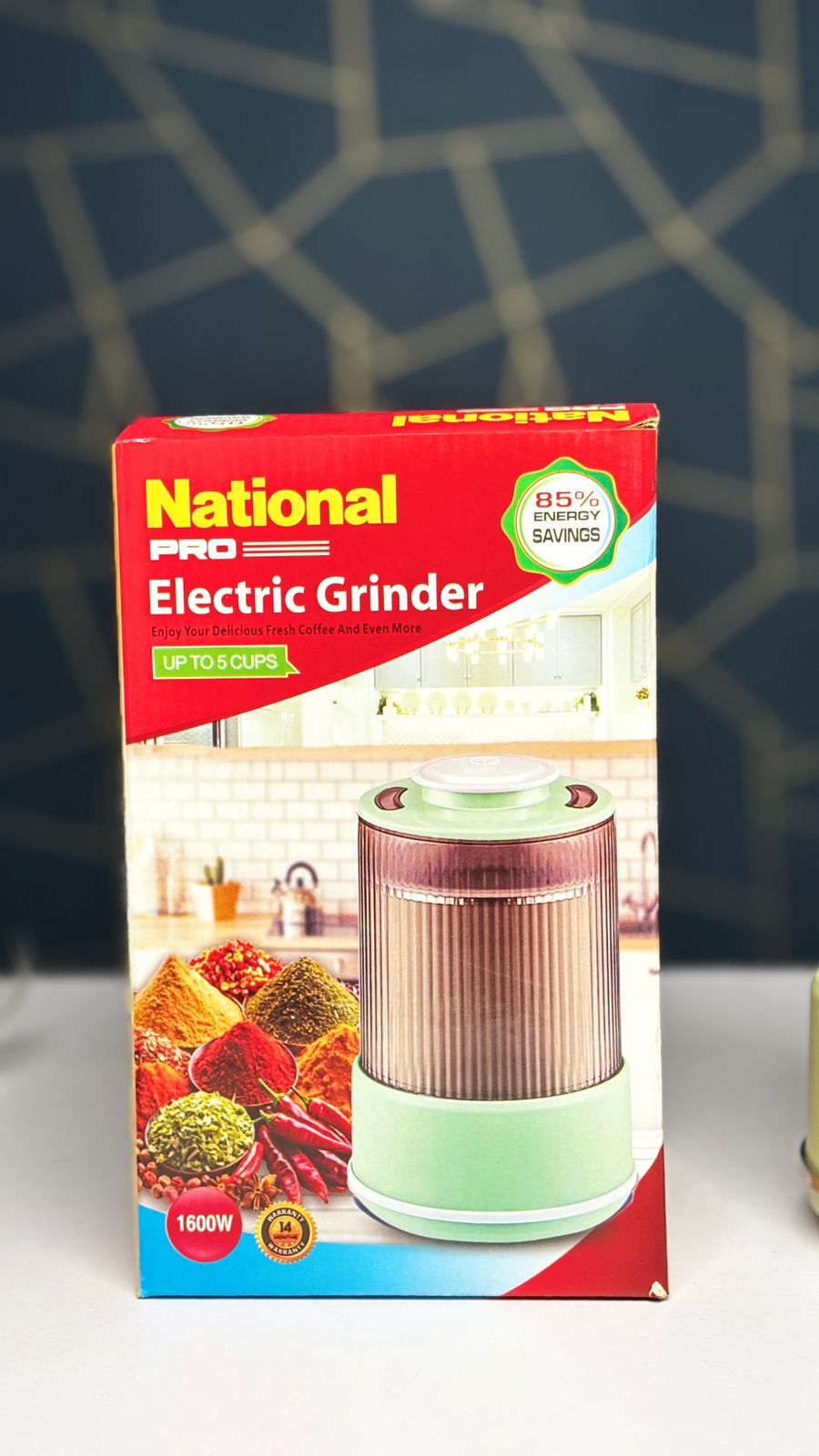National Pro Electric Grinder – 1600W