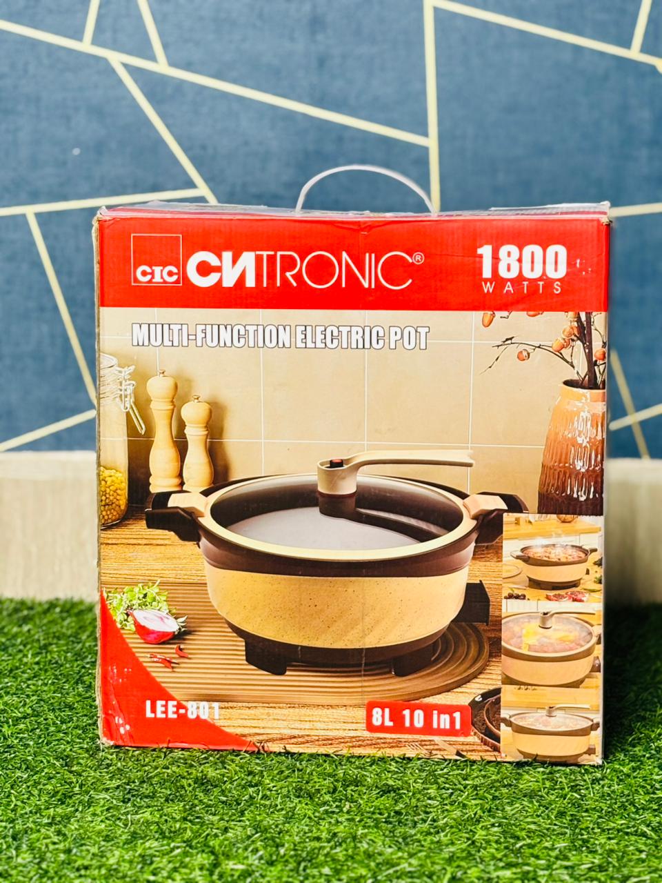 CNTRONIC Multi-Functional electric pot 1800Watts