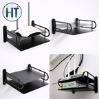 Wall mounted router stand
