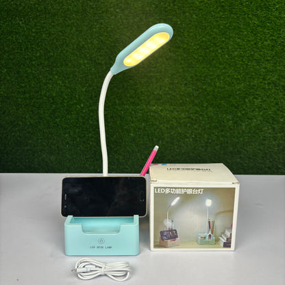 LED Desk Lamp with Mobile & Pen Holder