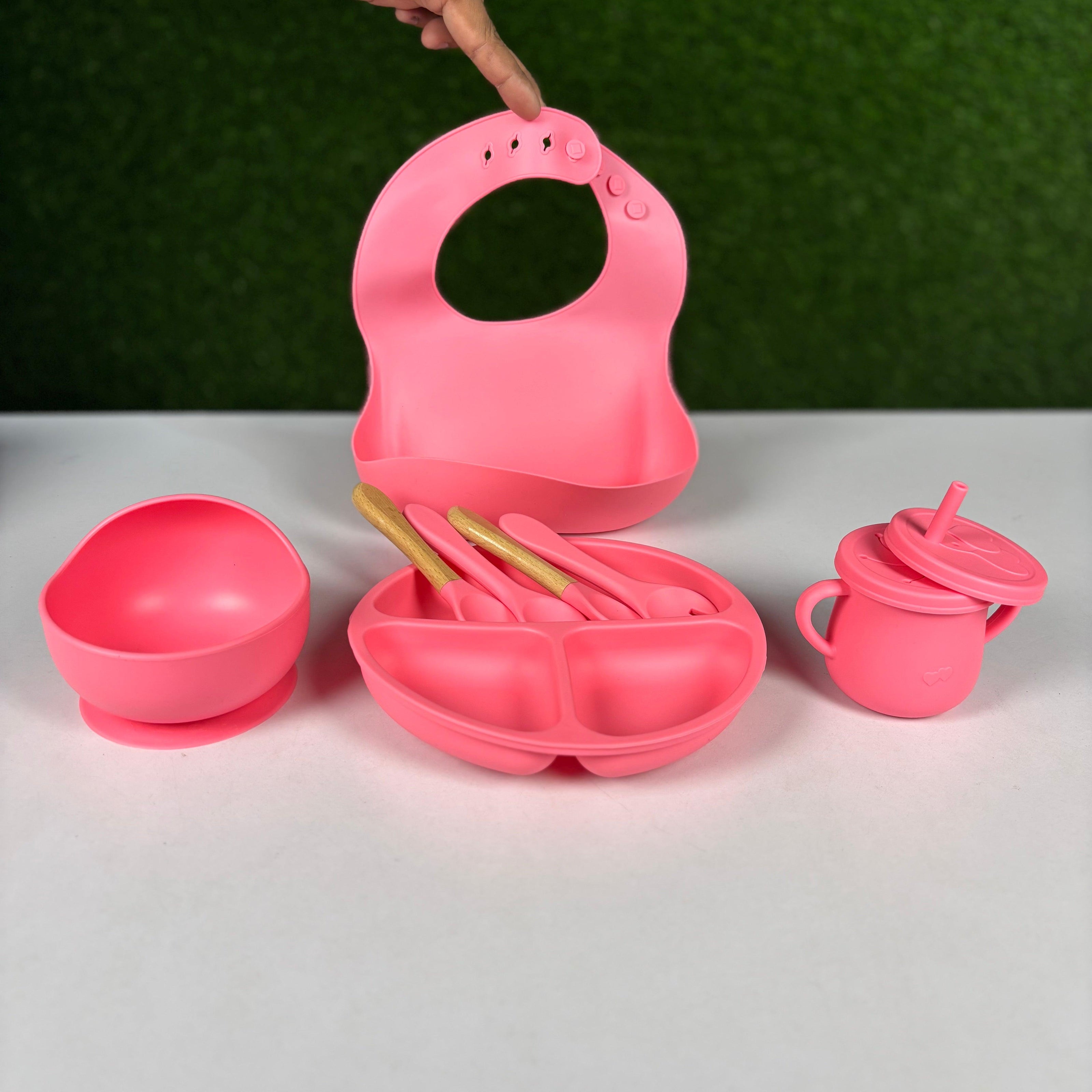 Silicon Baby Feeding Set