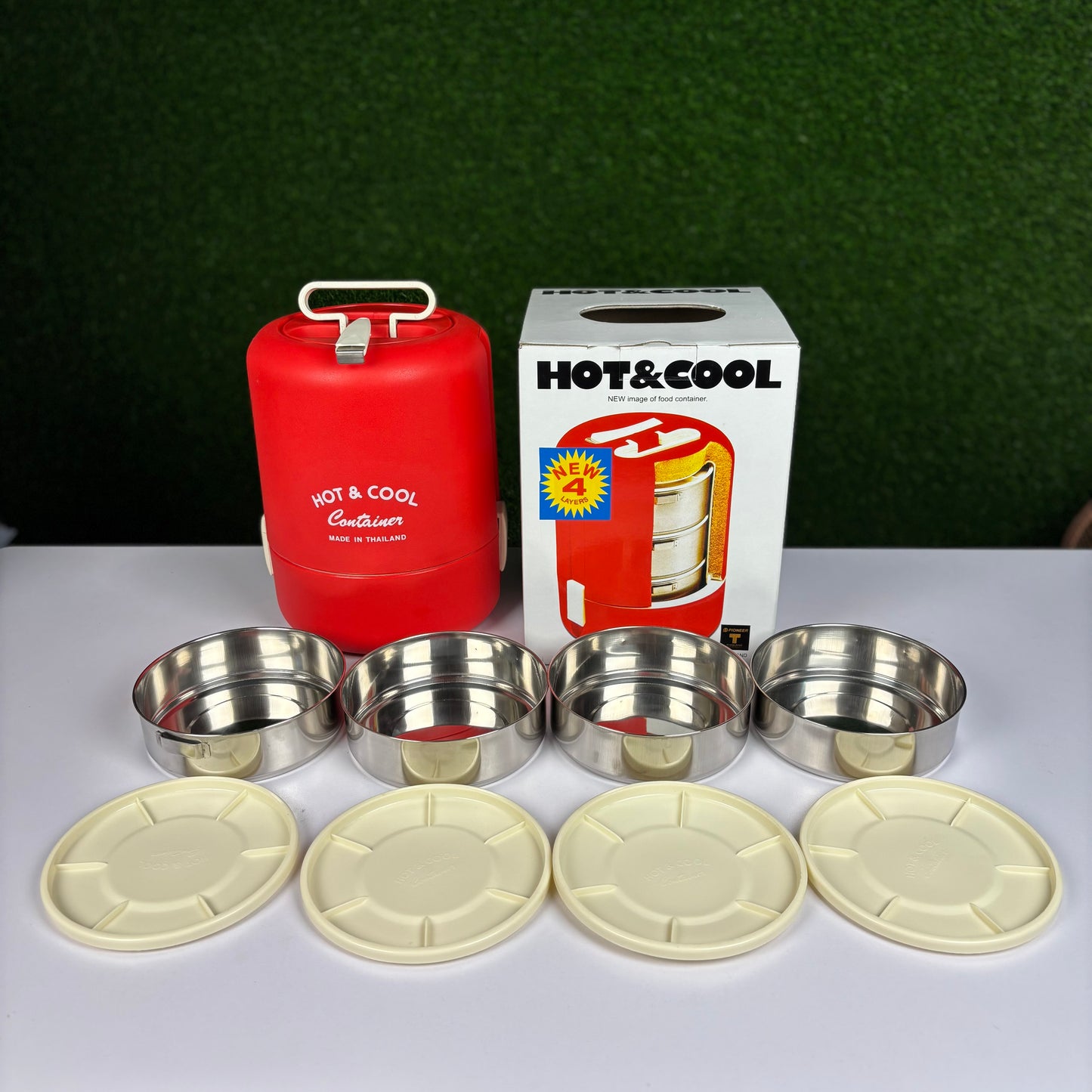 Premium 4 Layers Hot & Cool Food Container