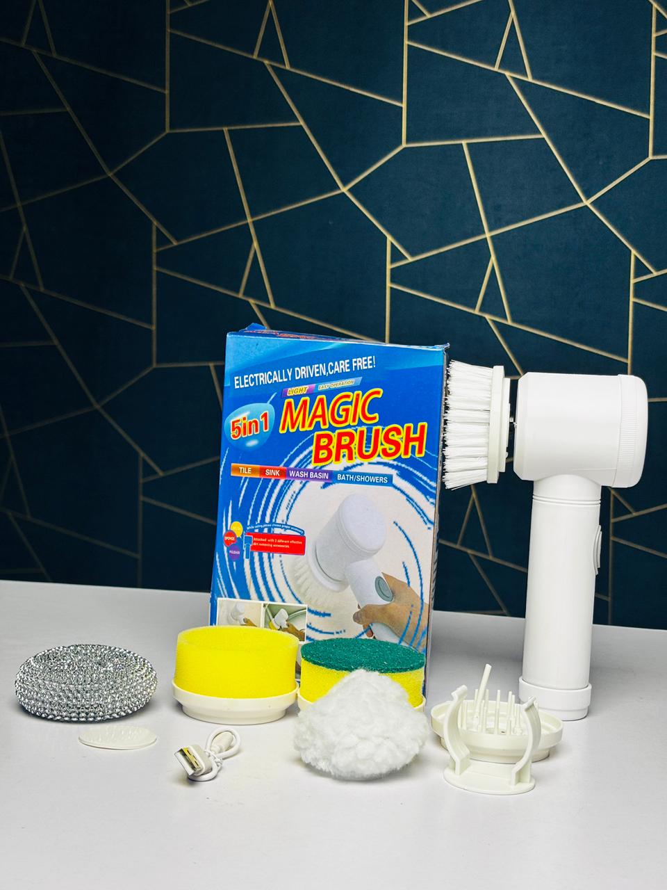 5-in-1 Magic Electric Cleaning Brush