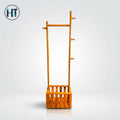 Premium Wooden Clothes Hanger Stand & Anla (Height: 5ft 7in)