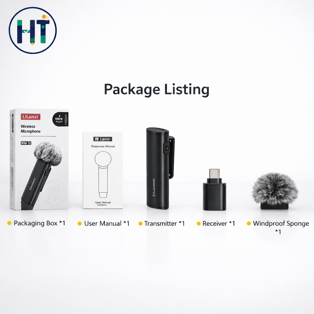 Ulanzi WM-10 Wireless Microphone