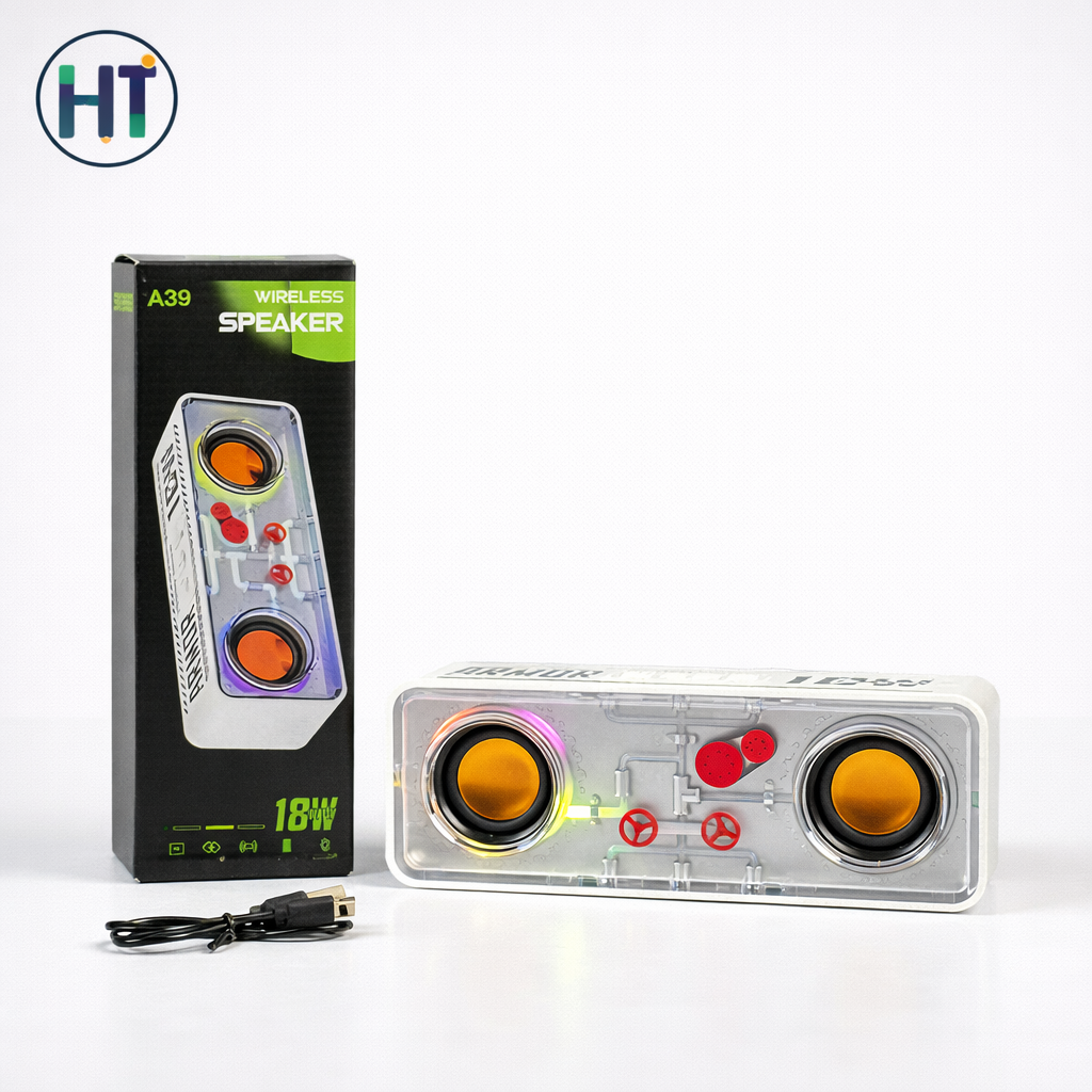 A39 Battle Armour 10W Cannon Wireless Speaker – BT 5.3, 1200mAh Battery