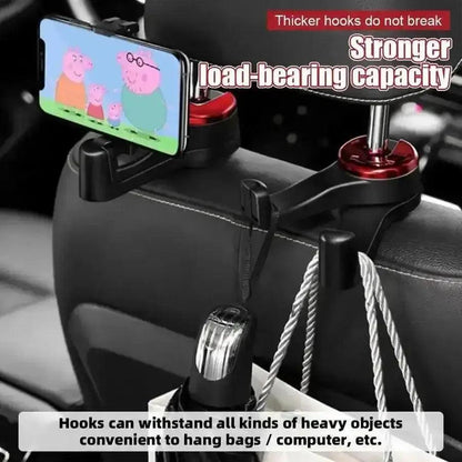 2in1 car hook & phone holder - HT Bazar