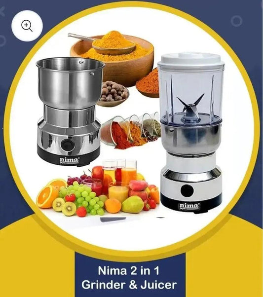2in1 Nima Electric Grinder & Blender - HT Bazar