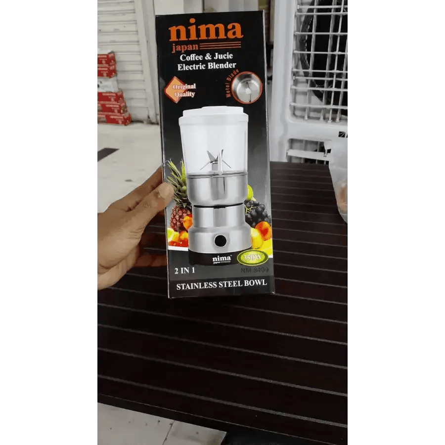 2in1 Nima Electric Grinder & Blender - HT Bazar