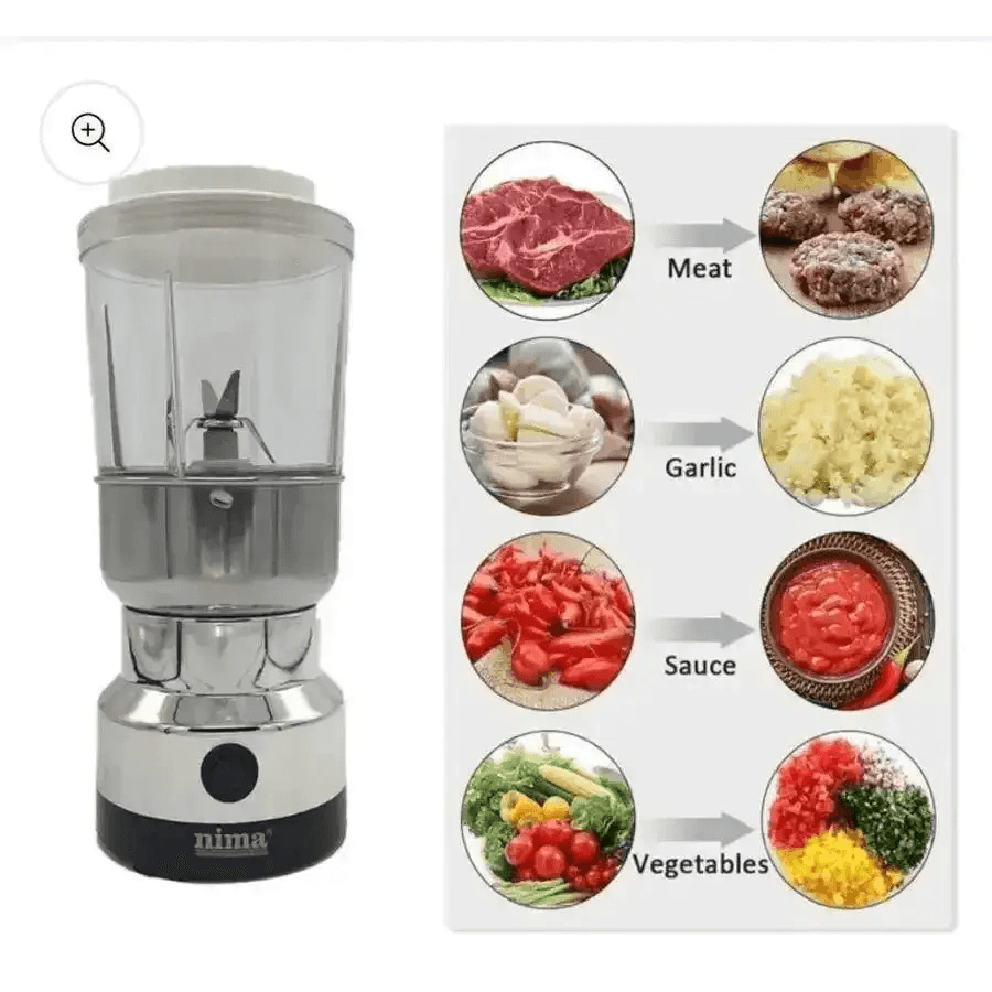 2in1 Nima Electric Grinder & Blender - HT Bazar