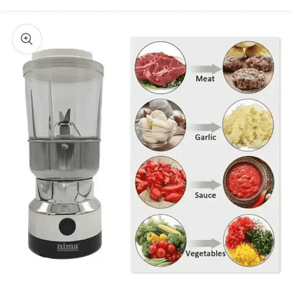 2in1 Nima Electric Grinder & Blender - HT Bazar