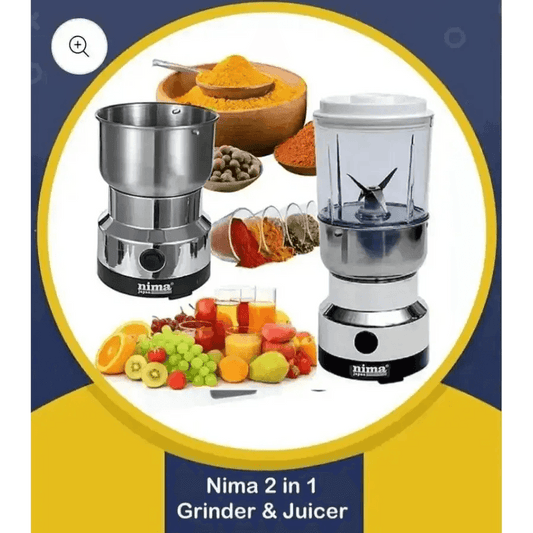 2in1 Nima Electric Grinder & Blender - HT Bazar