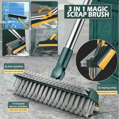 3 in 1 Magic Floor Cleaning Brush - HT Bazar