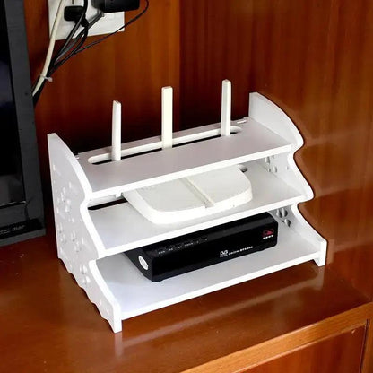 3 layer Router storage Stand Set Top Box Stand Big - HT Bazar