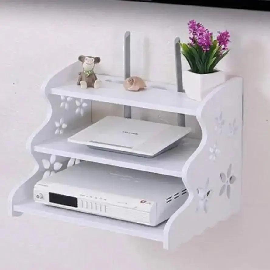 3 layer Router storage Stand Set Top Box Stand Big - HT Bazar