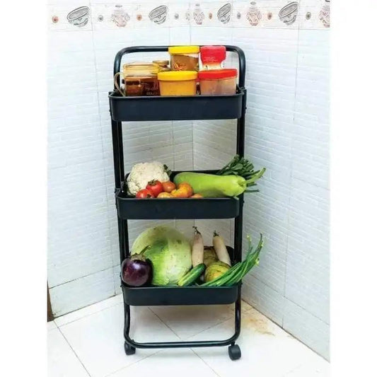 3 Layer Trolley Rack - HT Bazar