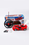 Smoke Police Car – Rechargeable Toy Car with Door Opening Function