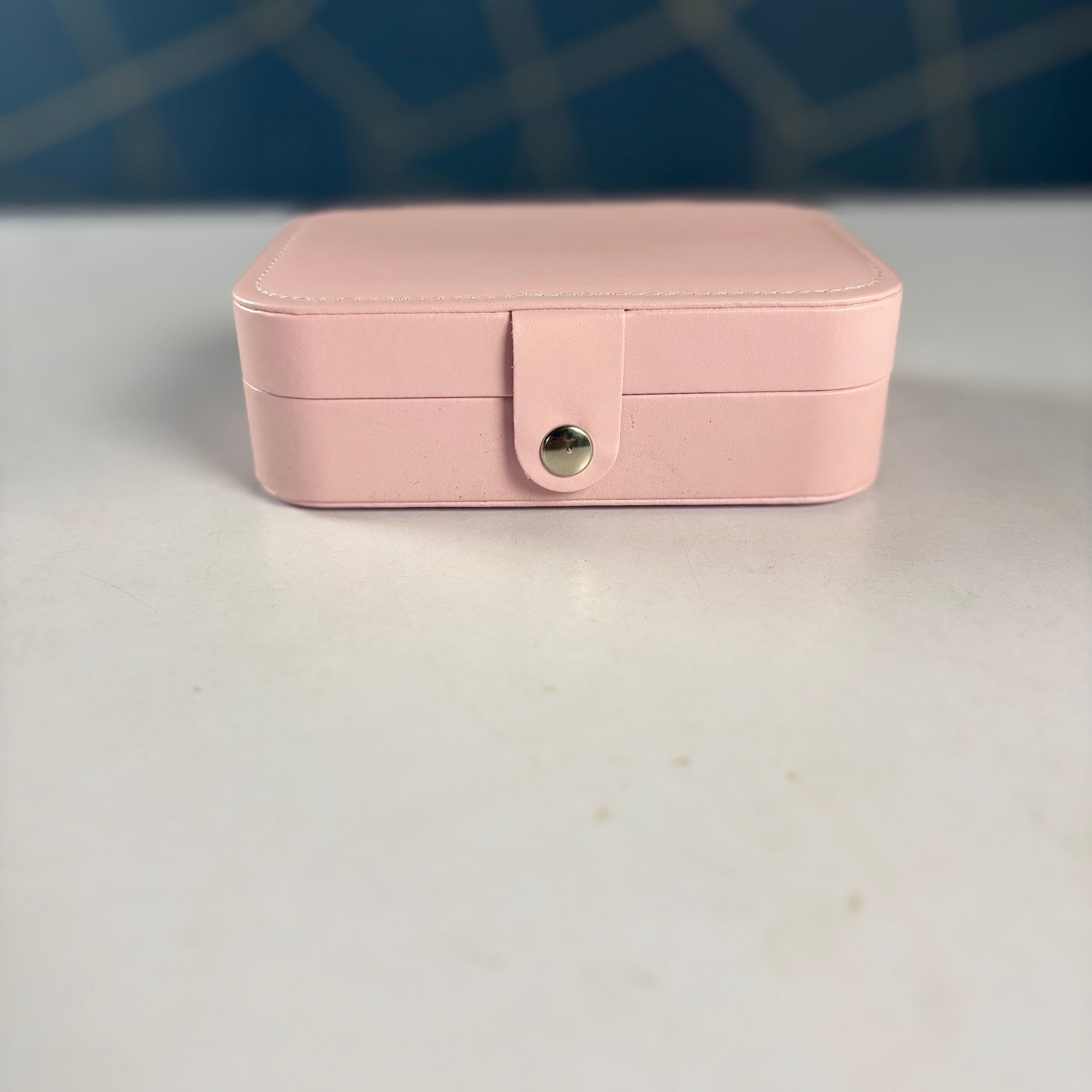 Portable Leather Jewelry Box