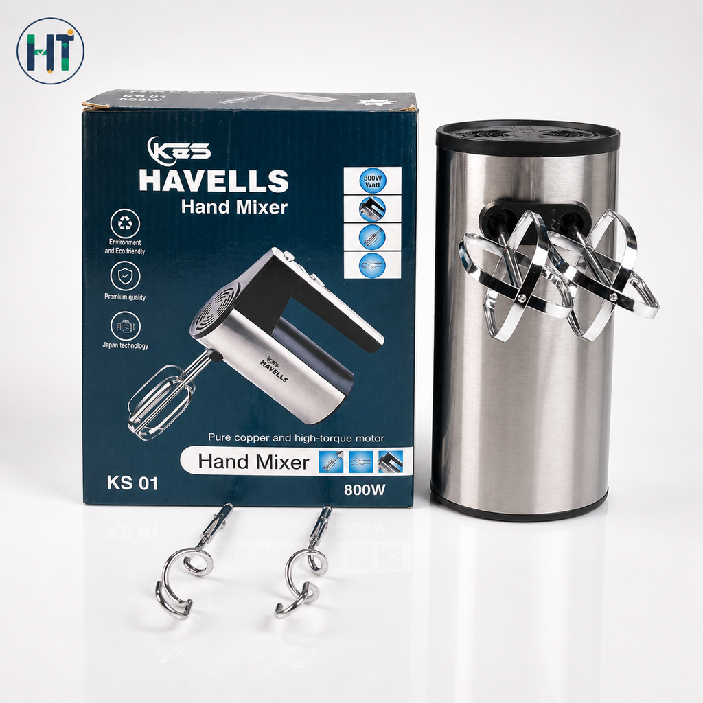 KAS HAVELLS Hand Mixer KS-01 800W High Power Electric Mixer