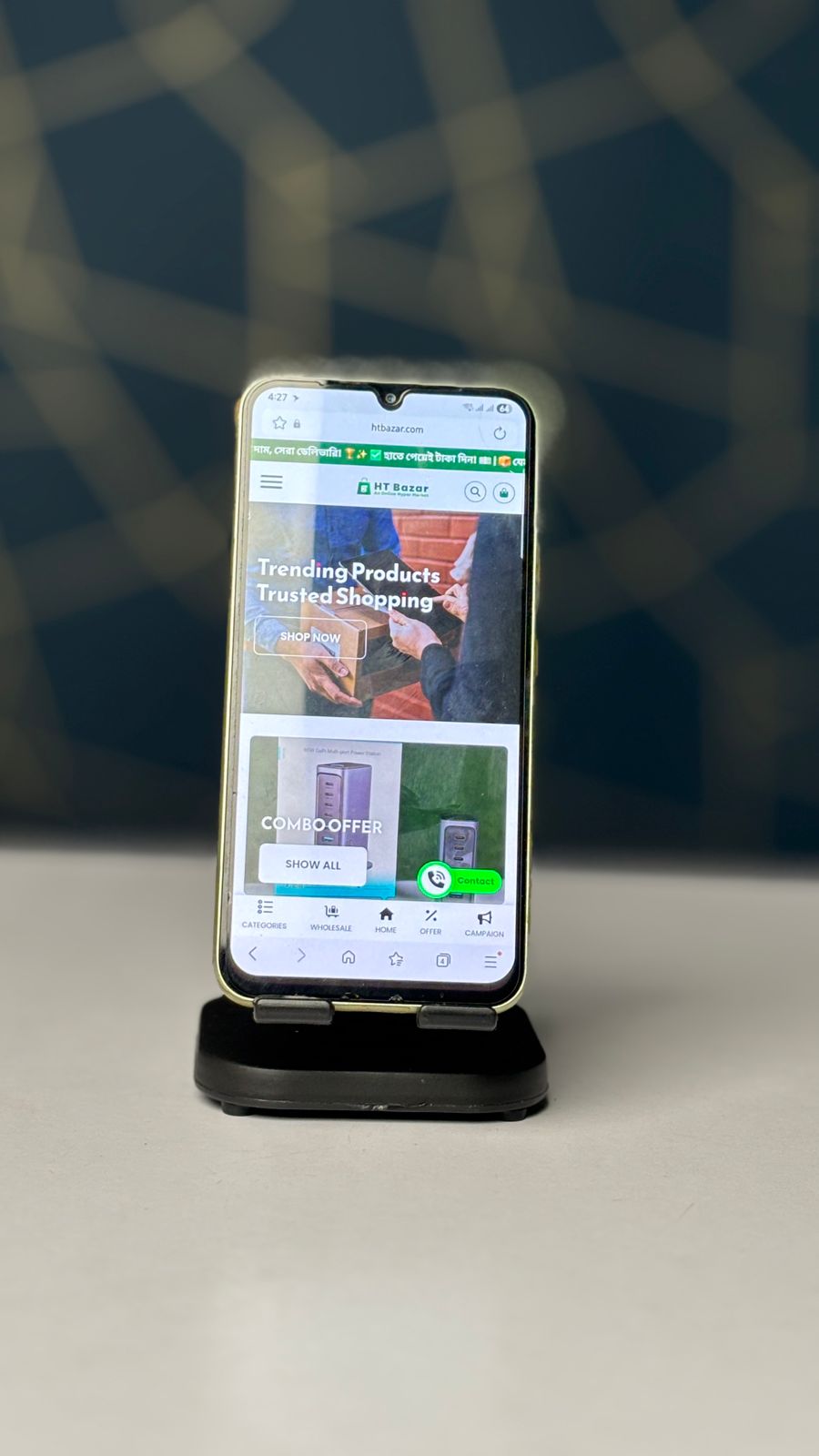 360° Rotatable Foldable Desktop Mobile Holder