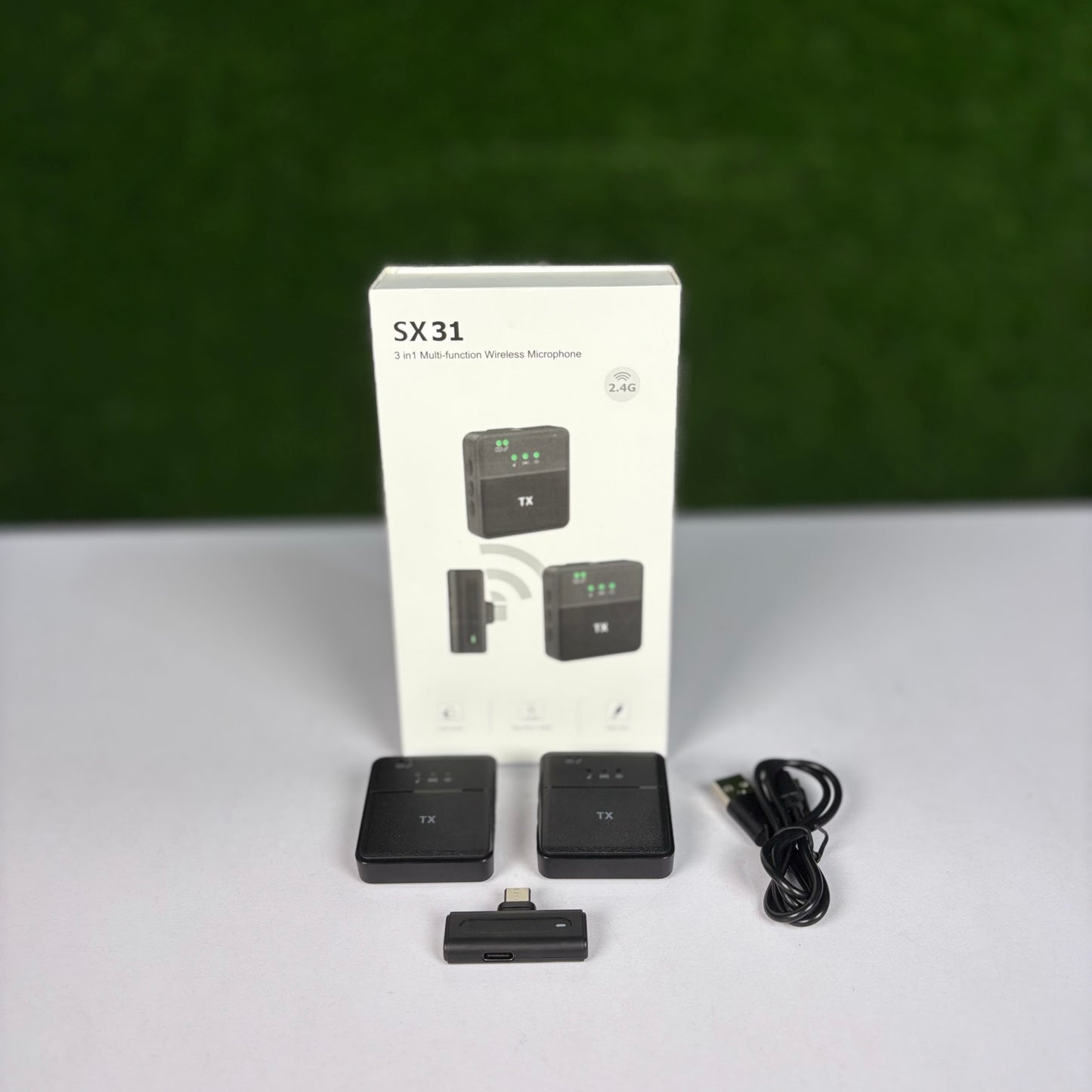 SX31 3 in 1 Wireless Microphone Type-C