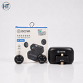 BOYA BY-MW2 Wireless Lavalier Microphone – Plug & Play Dual Mic System (20m Range, High Sensitivity)