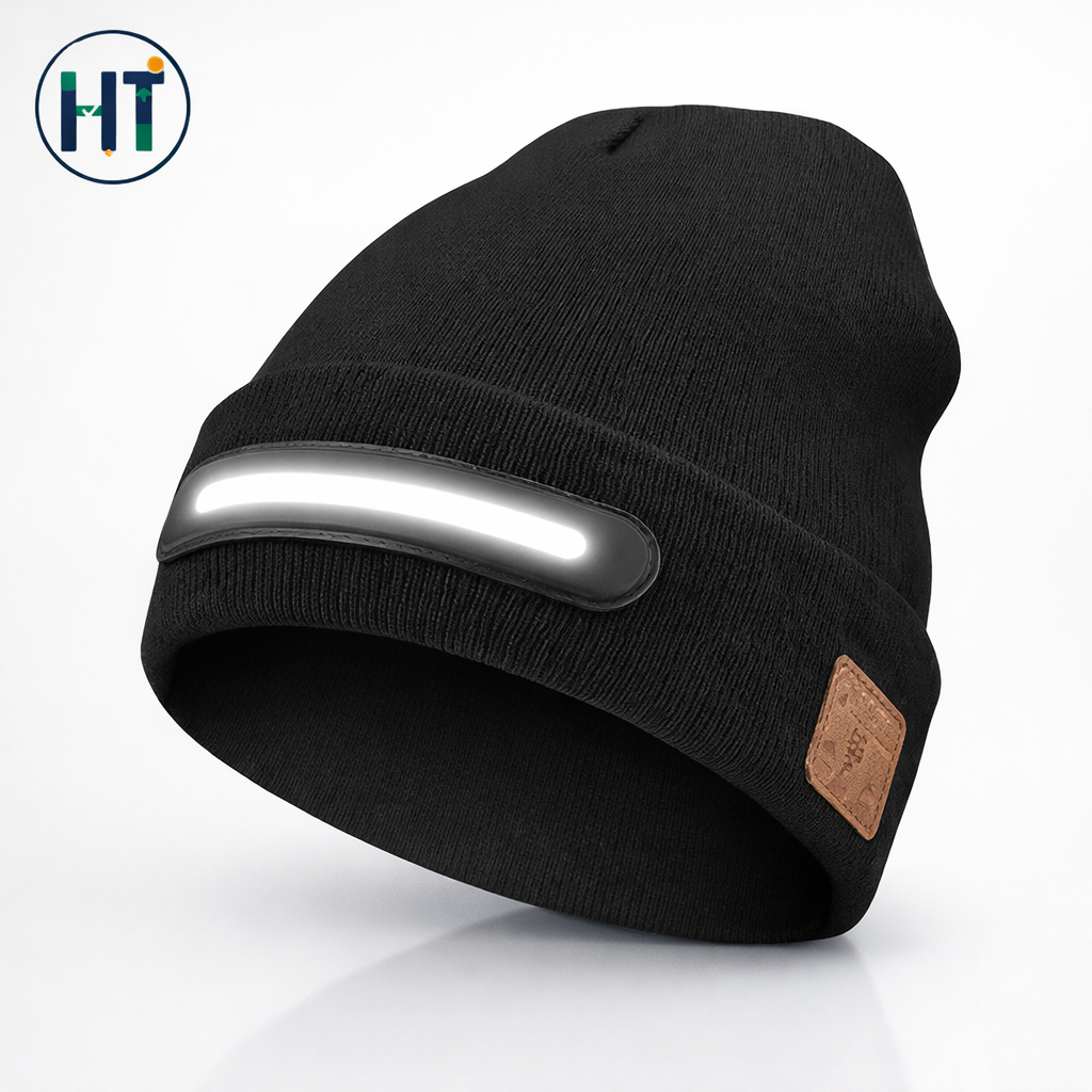Rechargeable LED & Mussic Hat