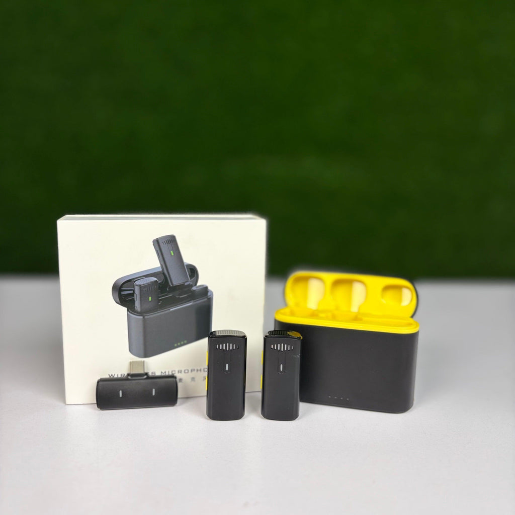 2 in 1 Wireless Microphone with Battery Indicator(Special Discount )