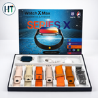 T-Watch X Max SERIES X (7 in 1 Strap, AMOLED Display)