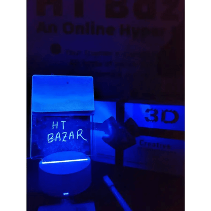 3D LED Note Board - HT Bazar