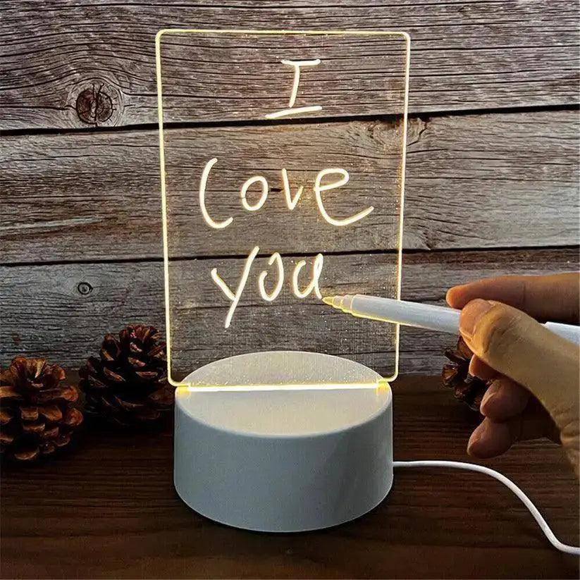 3D LED Note Board - HT Bazar