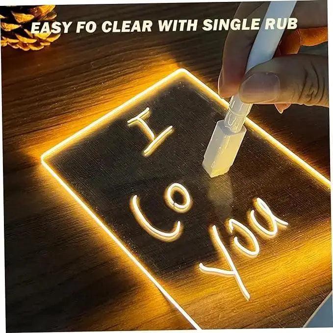 3D LED Note Board - HT Bazar