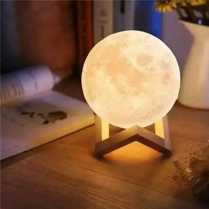 3D Moon Lamp Night Light - HT Bazar