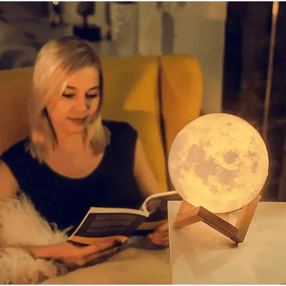 3D Moon Lamp Night Light - HT Bazar