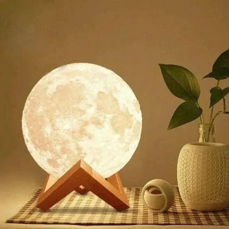 3D Moon Lamp Night Light - HT Bazar