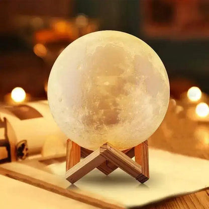 3D Moon Lamp Night Light - HT Bazar