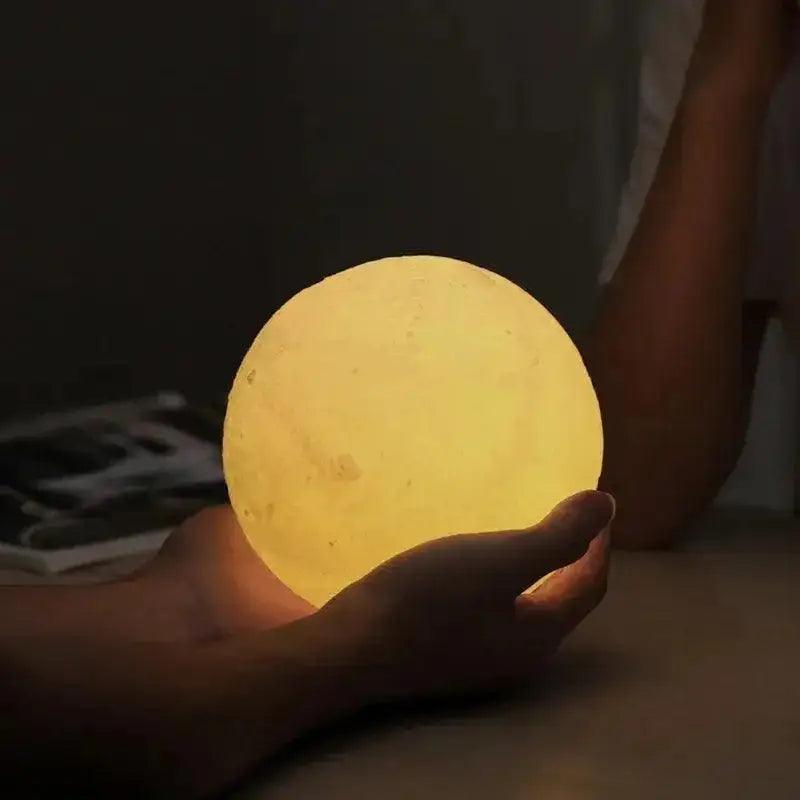 3D Moon Lamp Night Light - HT Bazar