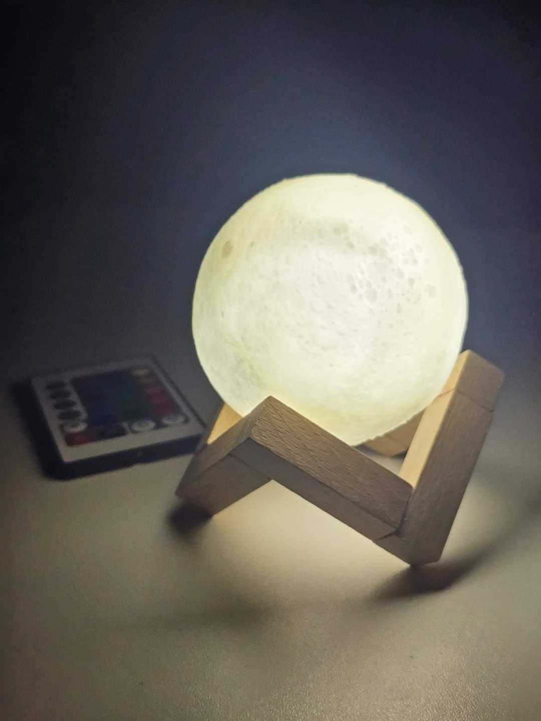 3D Moon Lamp Night Light - HT Bazar