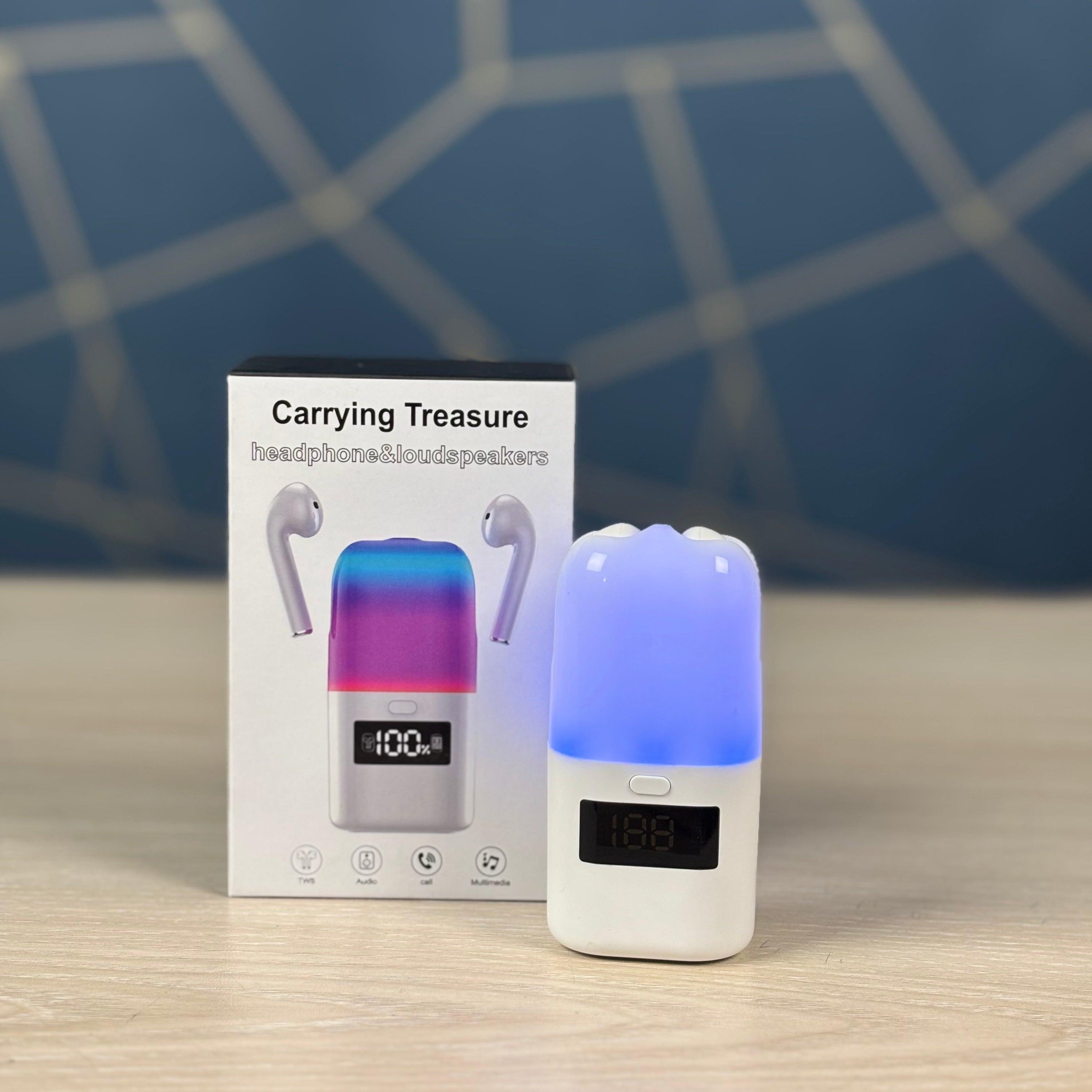 Carrying Treasure - Headphone and Loudspeaker