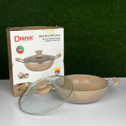 Disnie 28cm Marble Korai with Cover