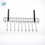 Magic Door Hanger with 19 Hooks – 2 Step Space Saver Multifunctional Clothes Organizer