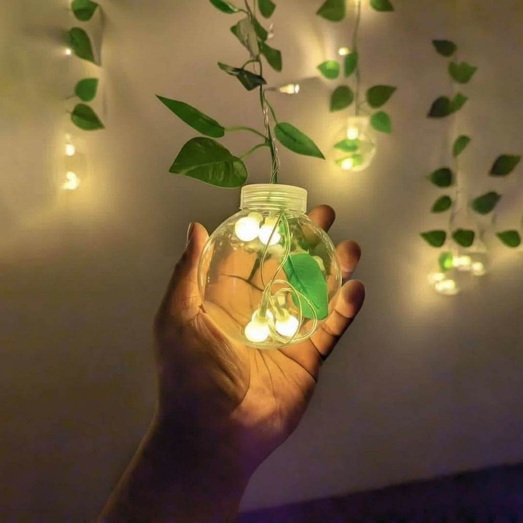 Wish Ball Leaf Curtain Light