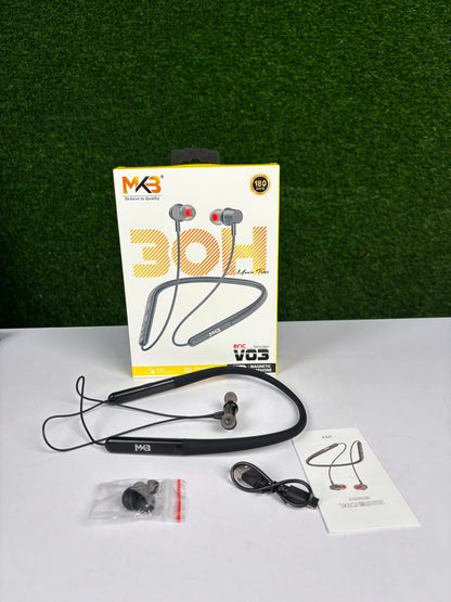 MKB Magnetic wireless Headset 30H V03